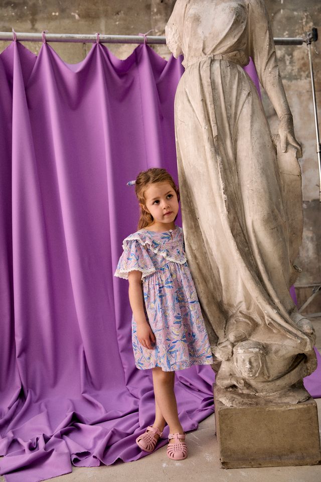 Louise Misha Siloe Dress - Pink Lush Paradise – The Shoppe Miami