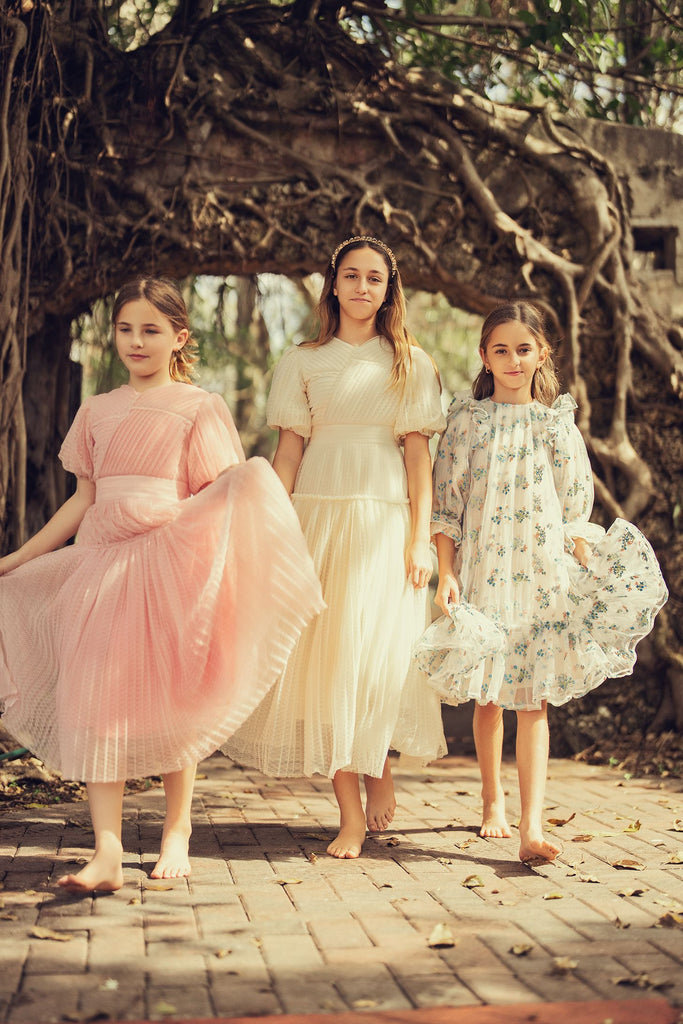 Teela Long Tulle Dress - Pink – The Shoppe Miami