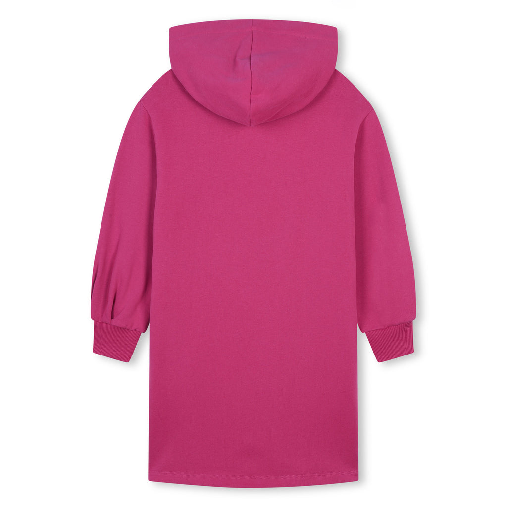 pink dress hoodie Derrty Pink Womens Hoodie Dress Derrty Ent