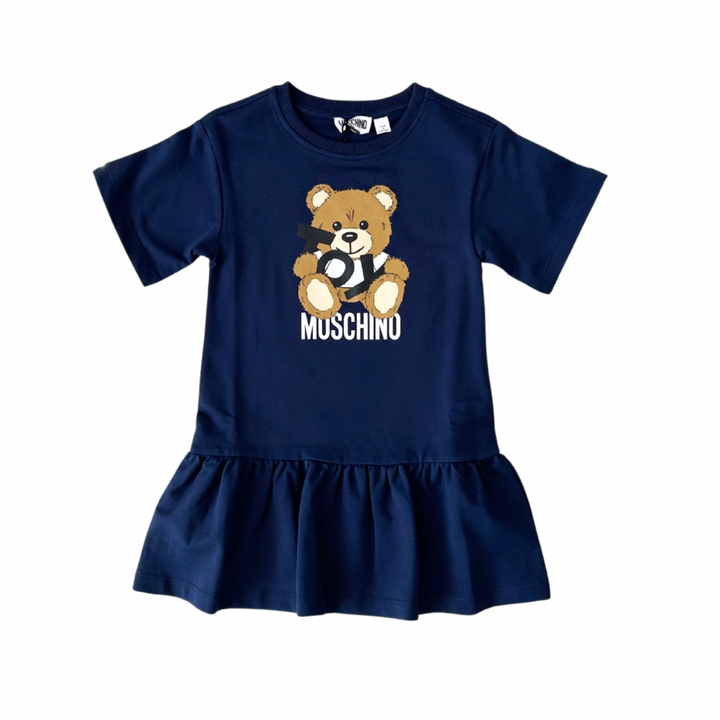 moschino bear t shirt dress Moschino - Cotton dress with Moschino Teddy Bear - 38 IT