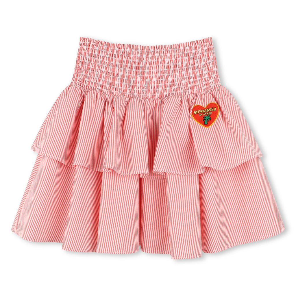スカート KENZO STRIPPED JACQUARD MINI SKIRT Kenzo Stripped Jacquard Mini Skirt - Blue - Women