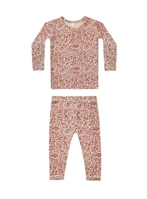 Quincy Mae Bamboo Pajama Set - Flower Field – The Shoppe Miami