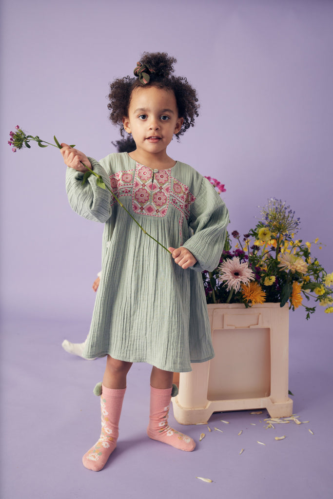 Louise Misha Issena Dress - Sage – The Shoppe Miami