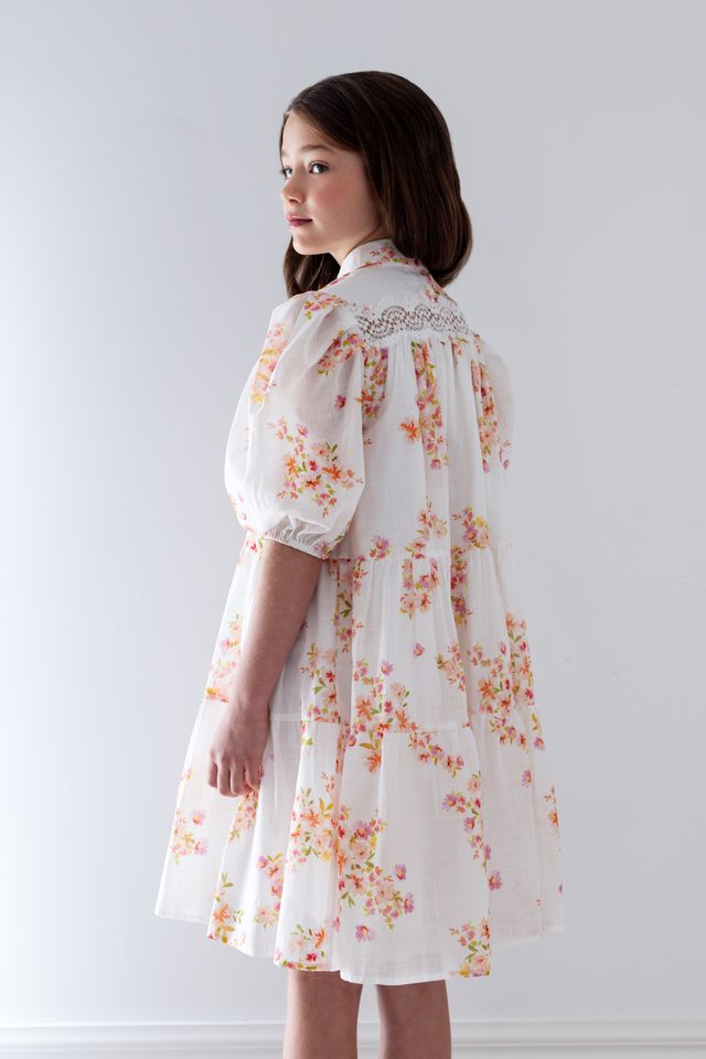 naked wedding dress Petite Amalie Ditsy Print Shirt Dress – The Shoppe Miami