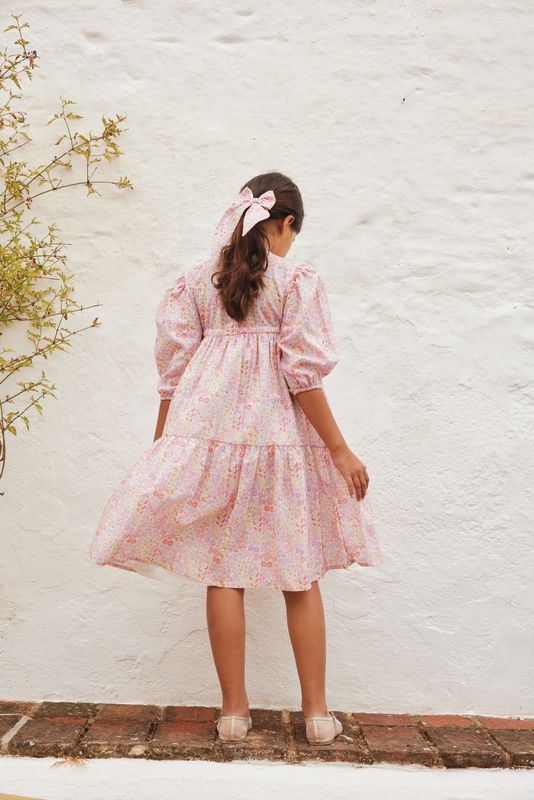 Bebe Organic Cora Dress - Garden Floral 4 Bebe Organic Cora Dress - Garden Floral 4