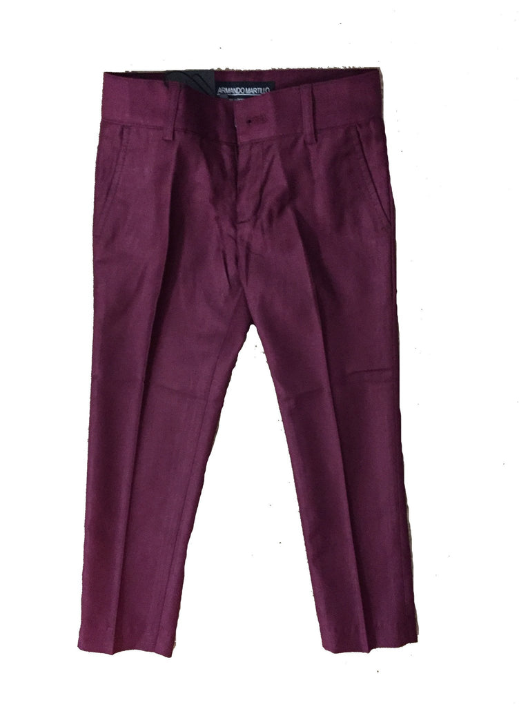 burgundy skinny dress pants LZ 508 Slim Fit Dress Pants {Burgundy}