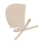 Lilette Knit Wrap Pointelle Gift Set - Tan
