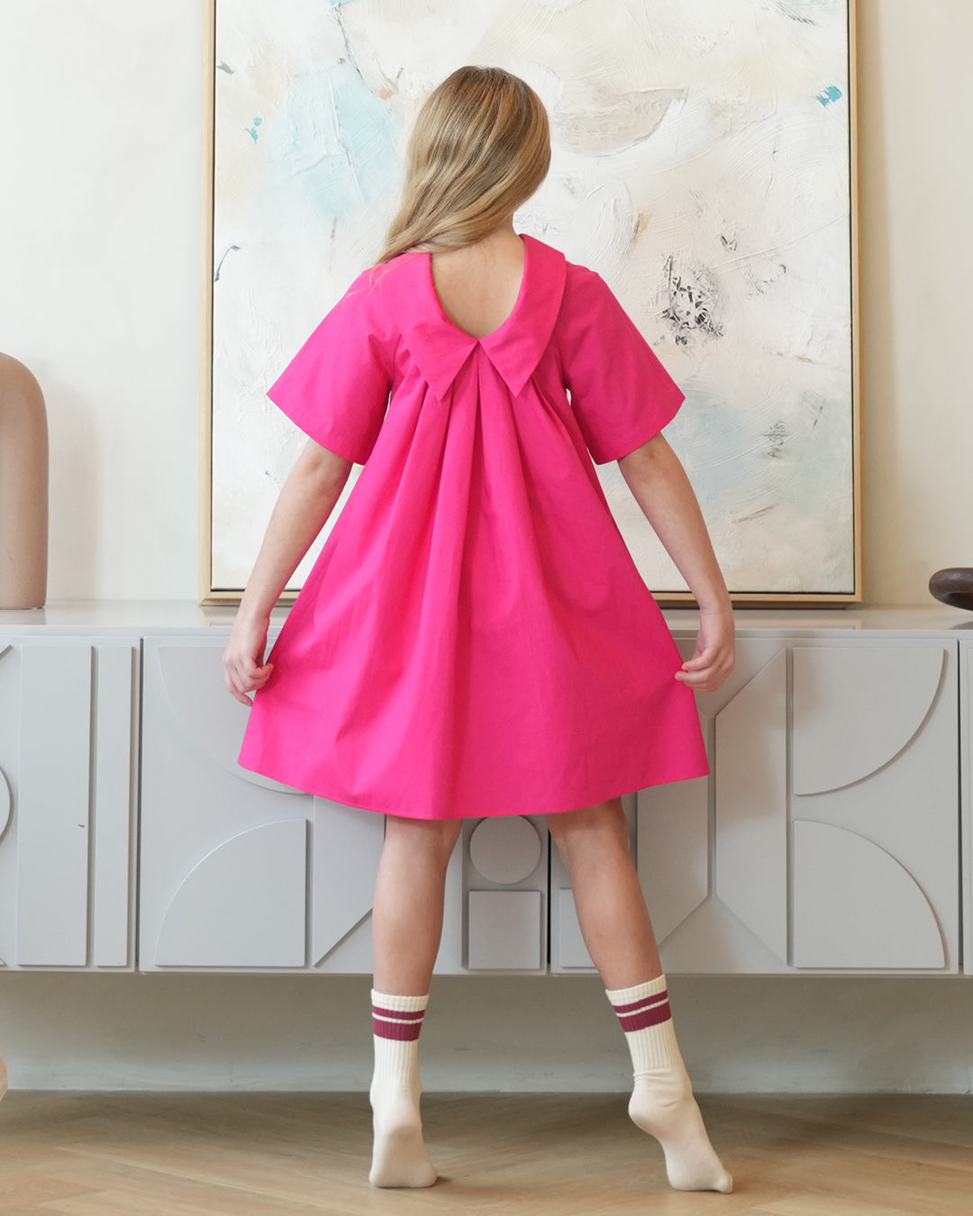 aisabobo pink dress Lila dress (pink) Aisabobo