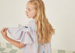 Loud Apparel Delfino Check Neon Dress