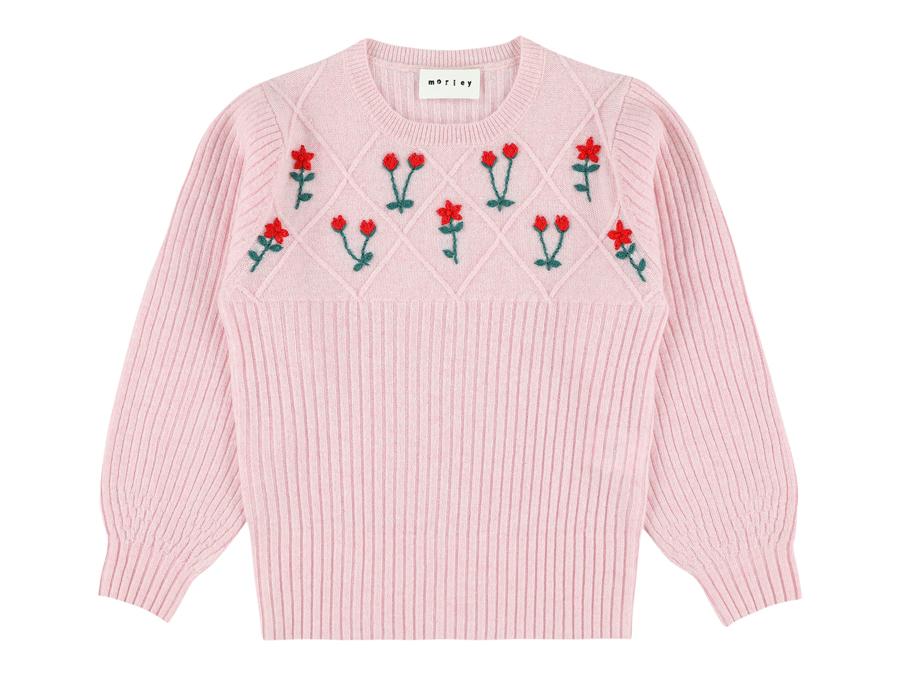 Morley Tikka Embroidered Sweater - Light Pink