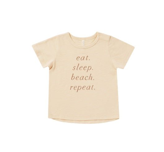 Rylee + Cru Eat Sleep Beach Repeat T-shirt