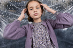 Noma Smocked Shoulder Dress - Lavender