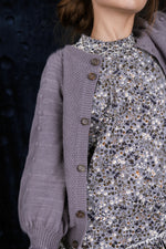 Noma Smocked Shoulder Dress - Lavender
