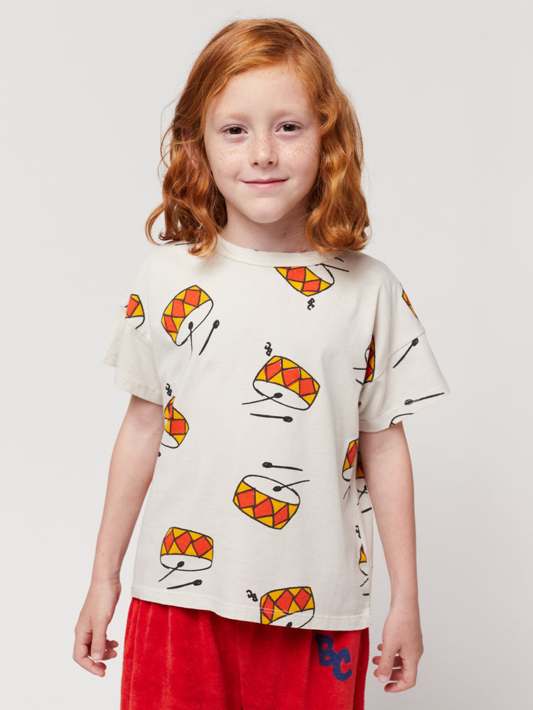 Bobo Choses Play the Drum all over T-shirt