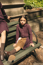Cottier Tiffany Cardigan - Black Cherry
