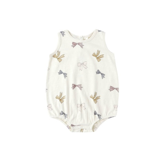 Rylee + Cru Bubble Onesie - Bows