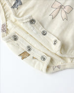 Rylee + Cru Bubble Onesie - Bows