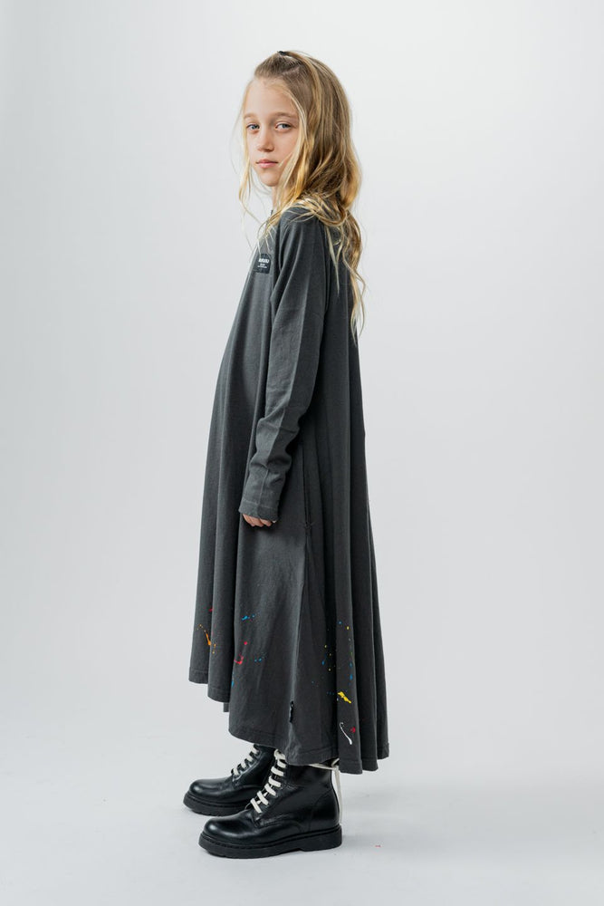Nununu Splash of Color 360 Dress - Graphite