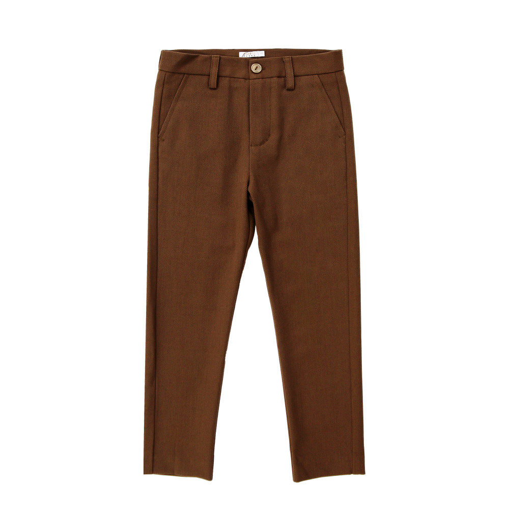 Coco Blanc Dressy Pants - Mocha