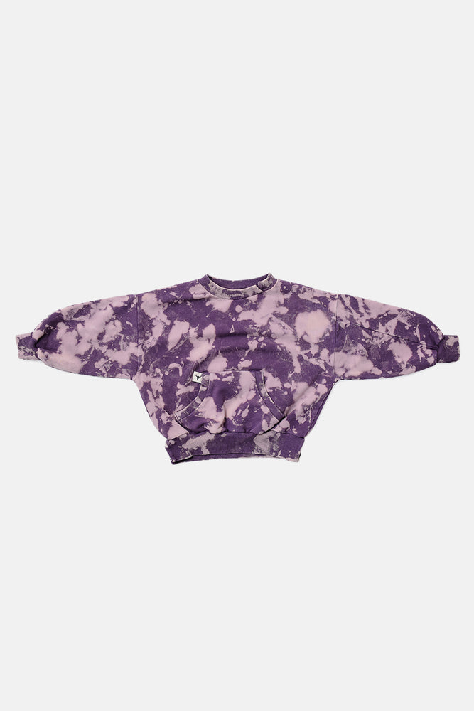 Booso Vintage Sweatshirt - Purple