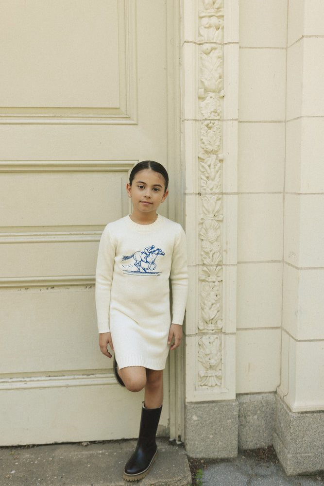 Cottier Nelly Dress - Blue