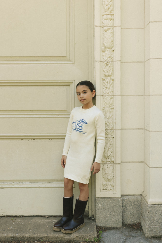 Cottier Nelly Dress - Blue