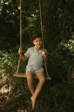 Kipp Leo Pull On Shorts - Blue