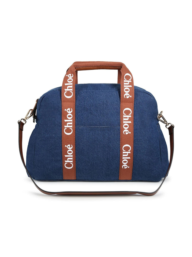 Chloe Changing Bag - Denim Blue