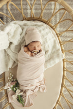 Lilette Bamboo Swaddle Set - Pale Pink