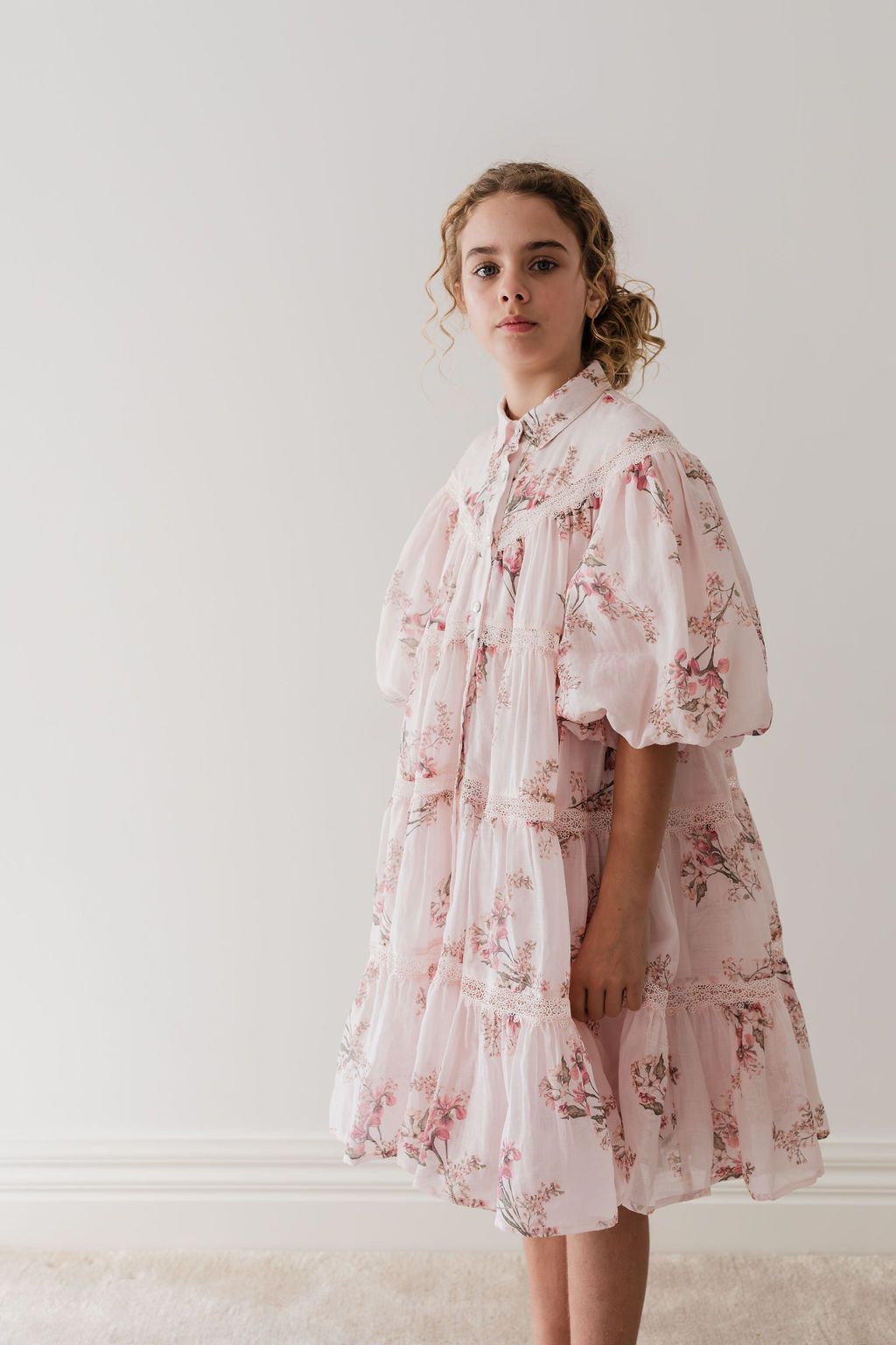 Petite Amalie Blush Orchid Dress 5