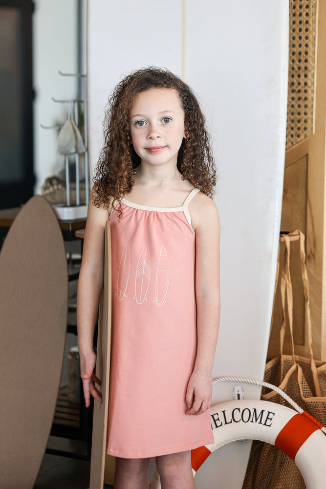 Montee Island Stripe Jumper - Salmon