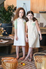 Montee Colorblock Dress - Sage