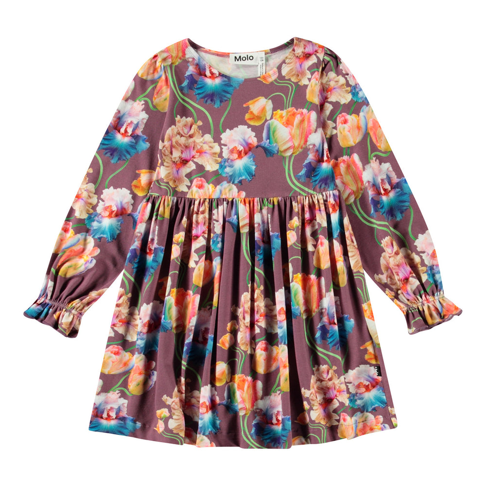 Molo Camie Dress - Rainbow Tulips