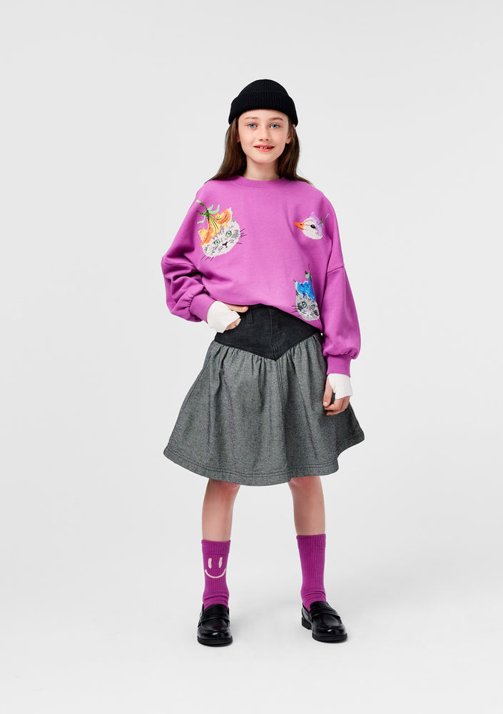 Molo Becca Two Sides Skirt - Black