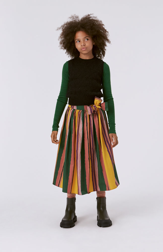Molo Bitta Skirt - Painted Stripes