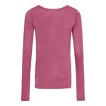 Molo Ruana Top - Dark Rose