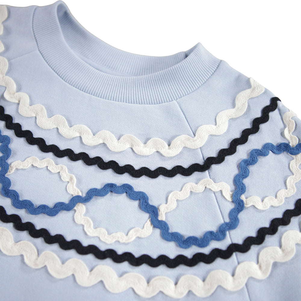 Molo Marilyn Sweatshirt - Blue Moon