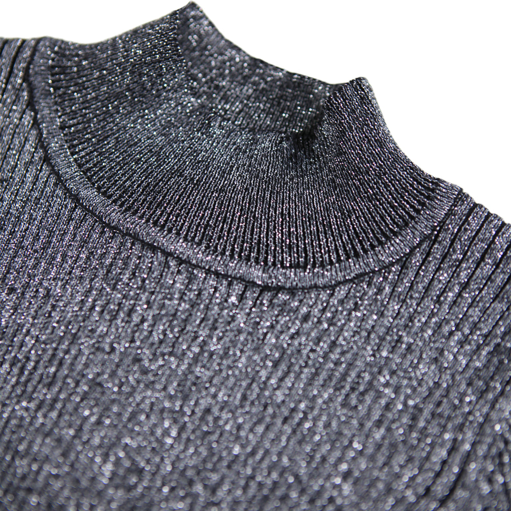 Molo Ginevra Turtleneck - Black Silver