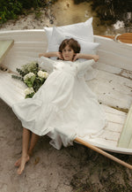 Kipp Audry Midi Sundress - White