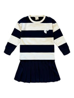 Teela Stripe Dress - Navy