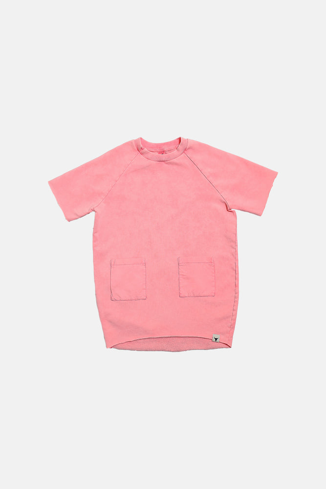 Booso Pocket Dress - Pink