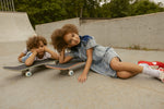 Crew Kids Denim Two-Tone Dress