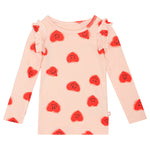 Molo Red Hearts Jersey Set