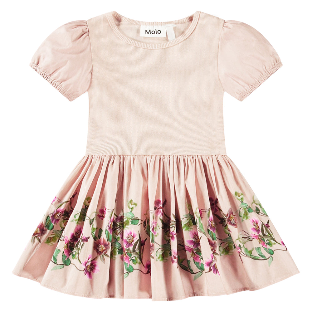 Molo Caitlin Dress - Mini Hellebore