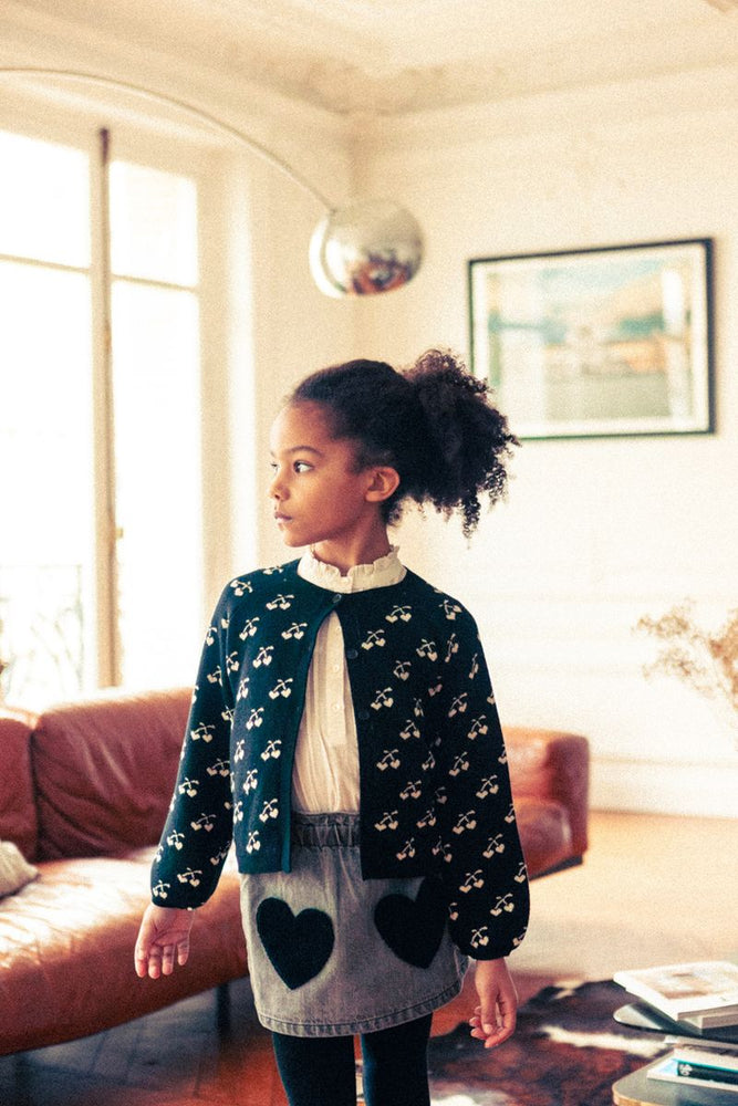 Louis Louise Teacher Skirt - Grey