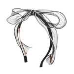 Heirlooms Pearl Trim Bow Headband
