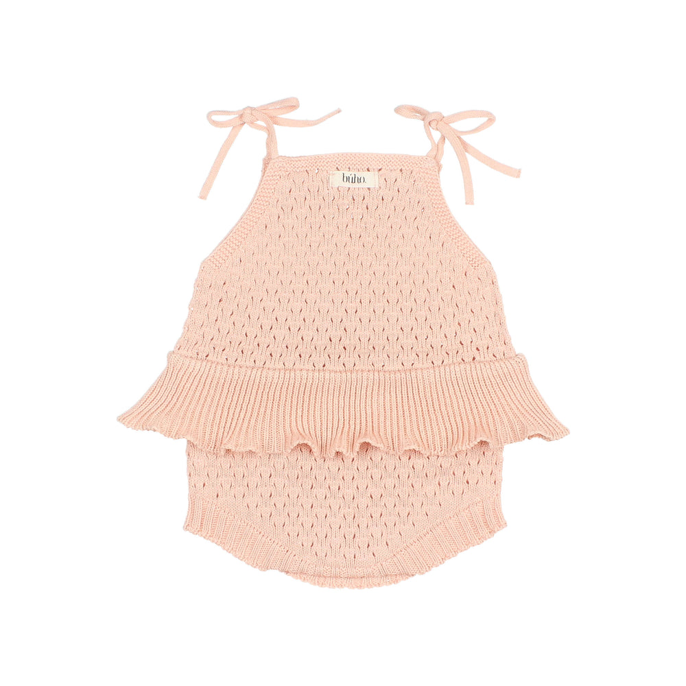 Buho Girly Romper - Rose