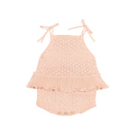 Buho Girly Romper - Rose