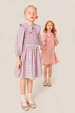 Mipounet Mafalda Dress - Coral