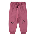 Molo Simeon Smile Pants - Dark Rose